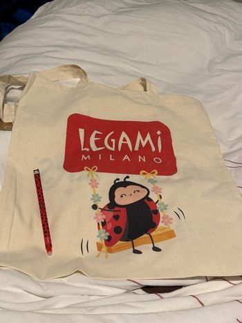 Legami coccinelle lady bug tot bag stylo