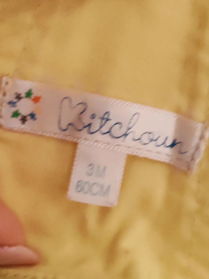 Ensemble deux pièces robe et t-shirt 3 mois - photo numéro 7