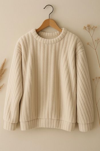 Pull  crème chaud -  Taille  XL 🤍