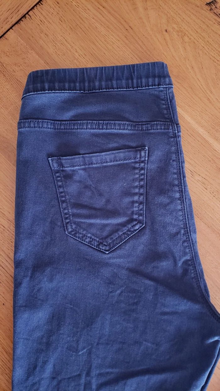 Pantalon tregging bleu marine taille M - photo numéro 2