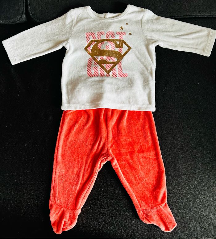 Pyjama velours 6mois