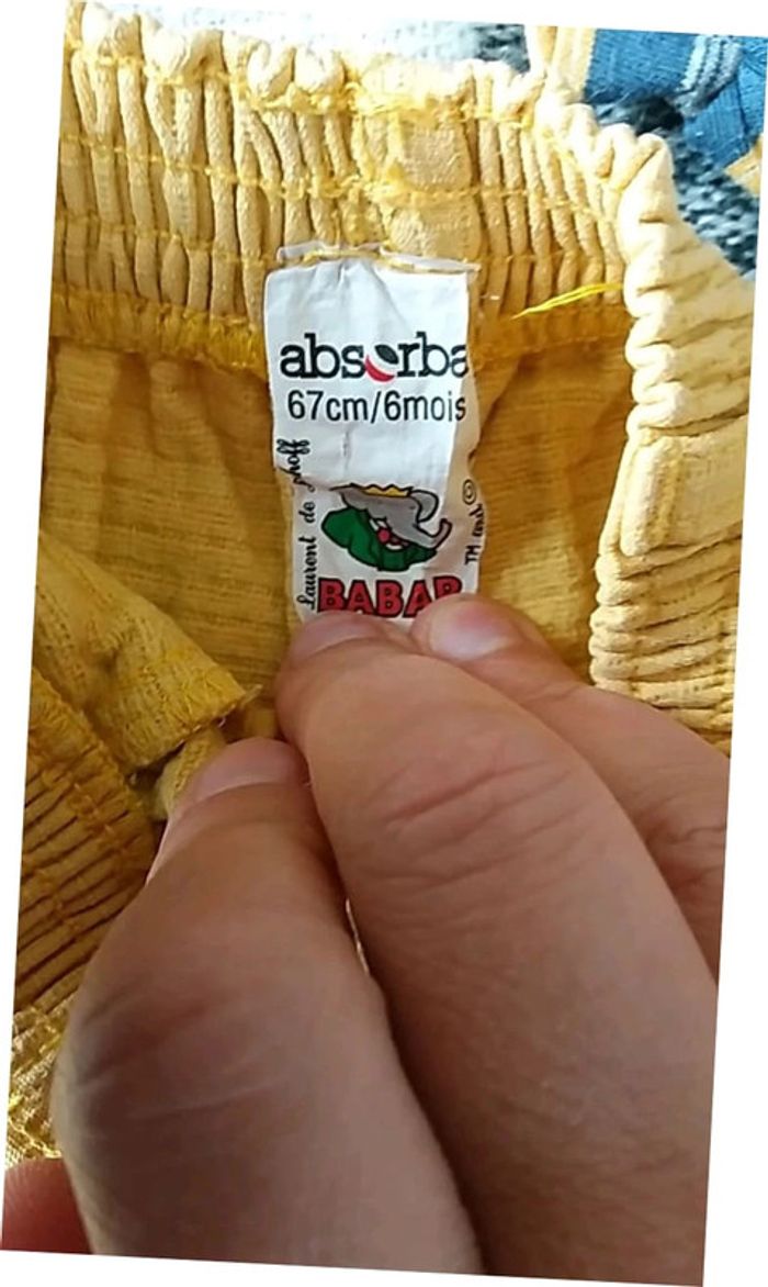 Ensemble BABAR 6 mois garçon - photo numéro 3