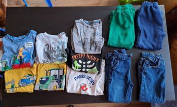 Lot 11 vêtements 4A Automnes hiver 