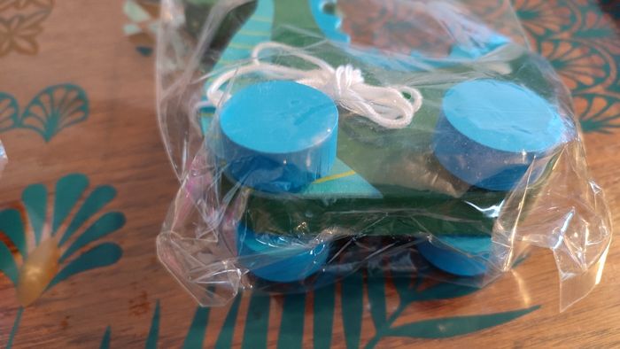 Dragon en bois à tirer - photo numéro 2