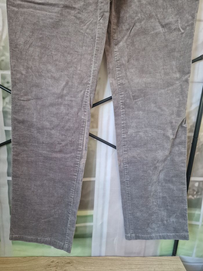 Pantalon velours femme 36 - photo numéro 2