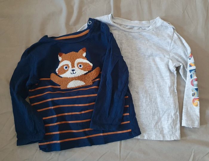 Lot de 2 T-Shirts 18 mois In Extenso