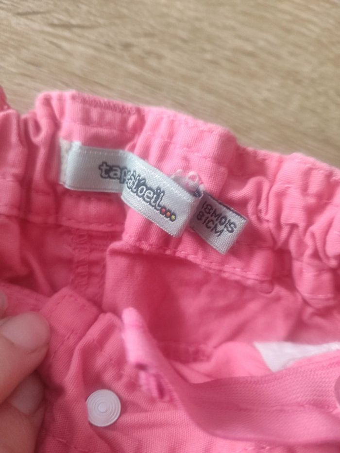 Short 18 mois rose - photo numéro 4