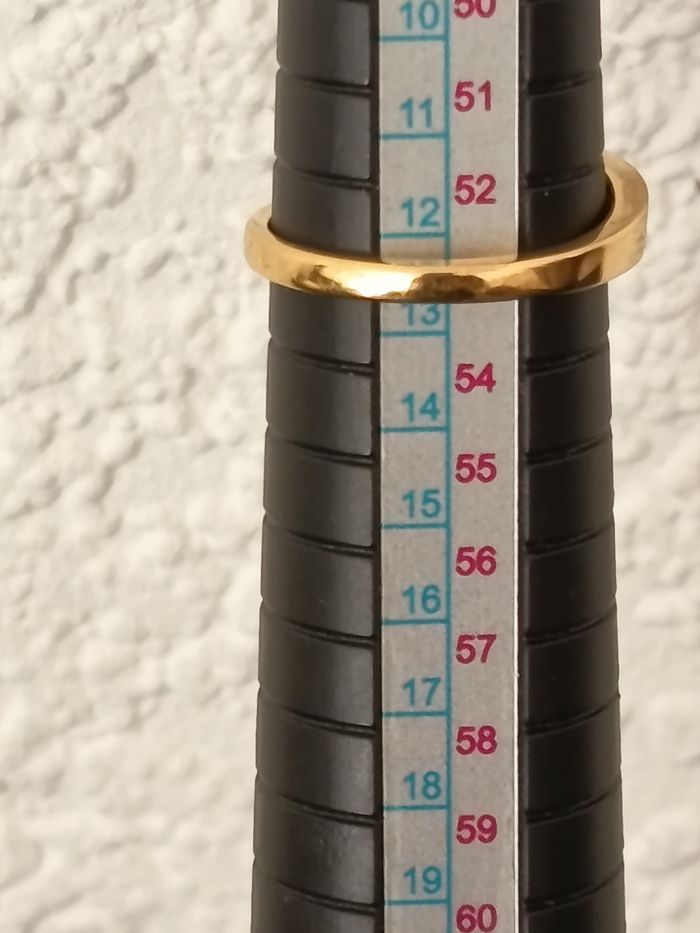 Bague plaqué or. - photo numéro 9