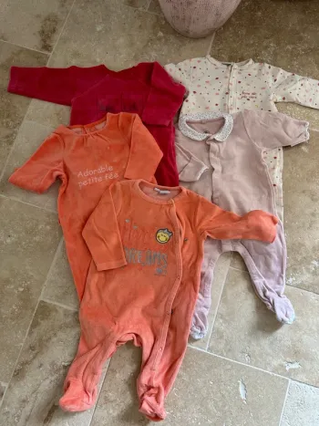 Lot de 5 pyjamas