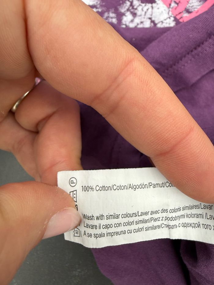 Tee-shirt manches longues violet - photo numéro 5