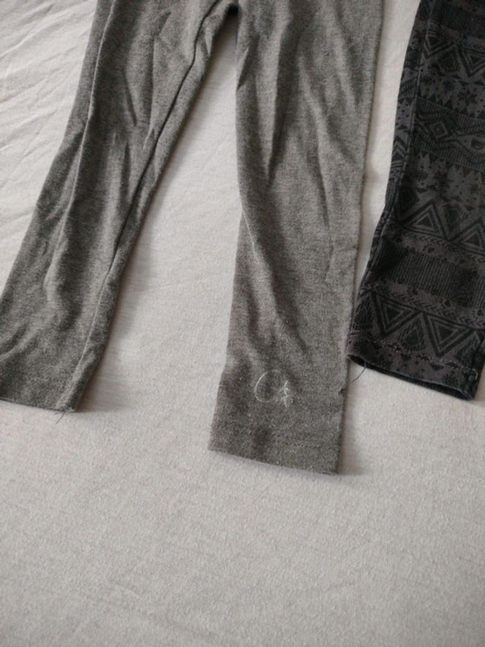 Lot de 2 leggings 3 ans - photo numéro 3