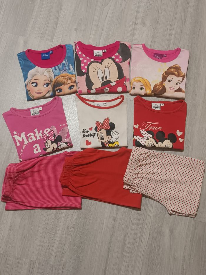 Lot pyjamas bébé fille Disney