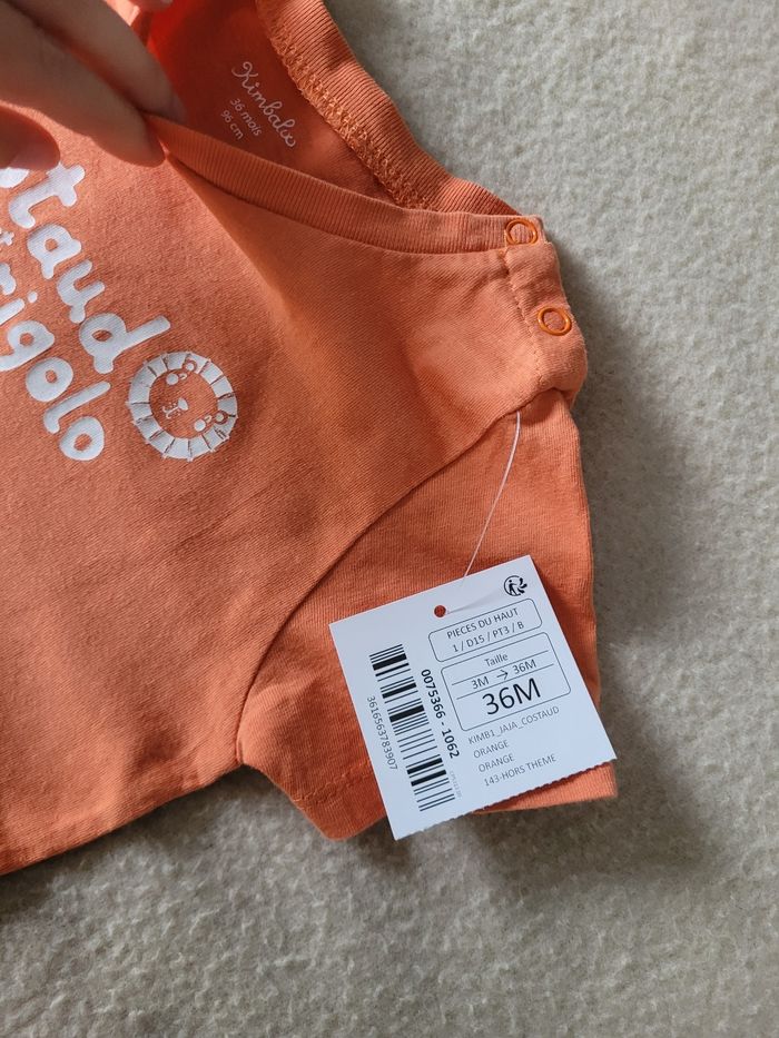 T-shirt kimbaloo 36 mois 96 cm - photo numéro 4