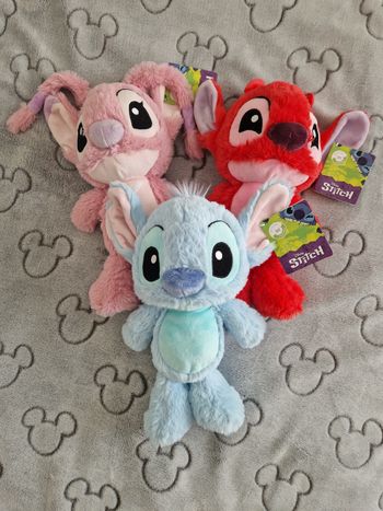 Lot peluches stitch