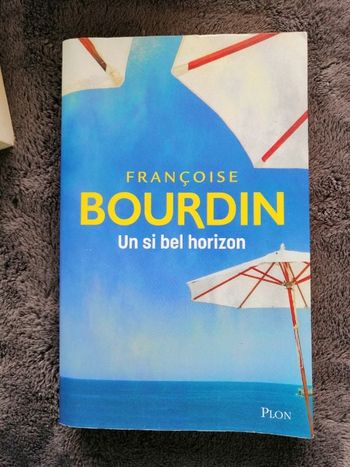 Roman de Françoise Bourdin Un si bel horizon en très bon état