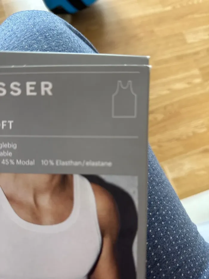 Débardeur schiesser XXL blanc - photo numéro 5