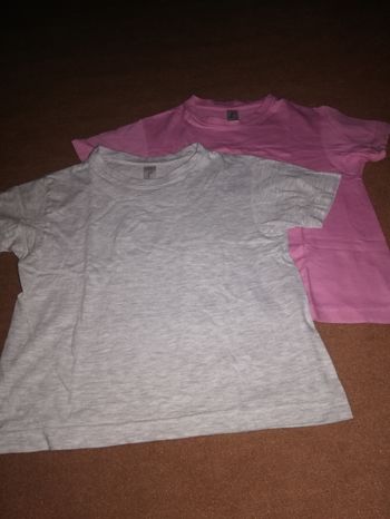 Lot tee shirt fille 5 ans