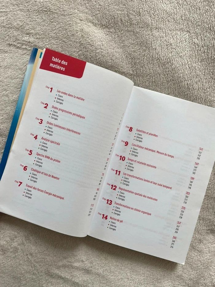 Livre manuel scolaire prépa bac terminale S (physique chimie) - photo numéro 5