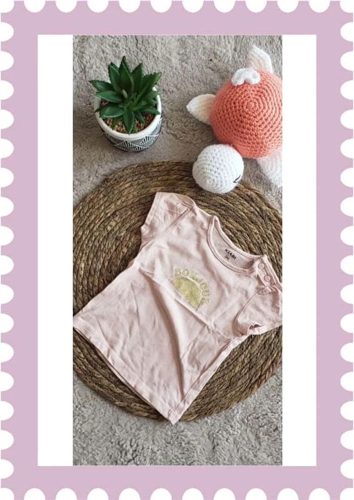 Tee shirt fille 3 mois