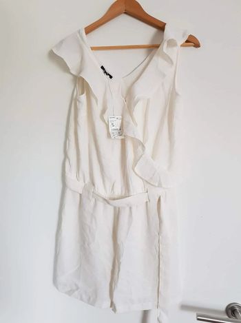 Combishort blanche