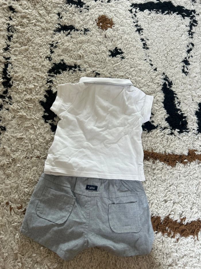 Ensemble short + polo - photo numéro 5