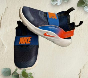 Nike Flex Runner 4 Bébé - Pointure 23.5 – Bleu et Orange 