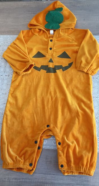 Déguisement citrouille