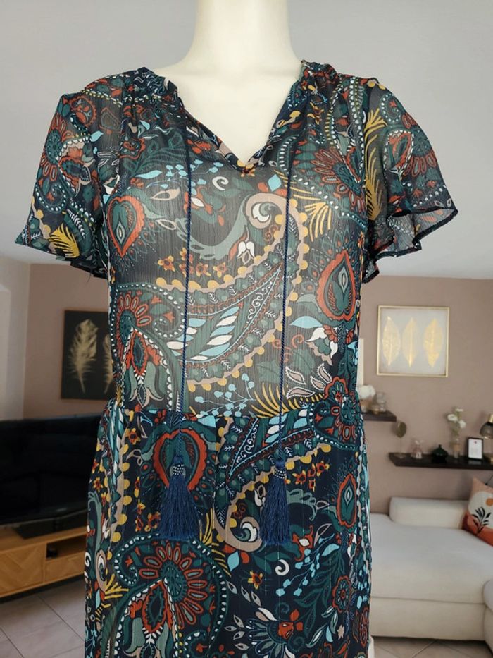 Robe longue naf naf taille 38 - photo numéro 2