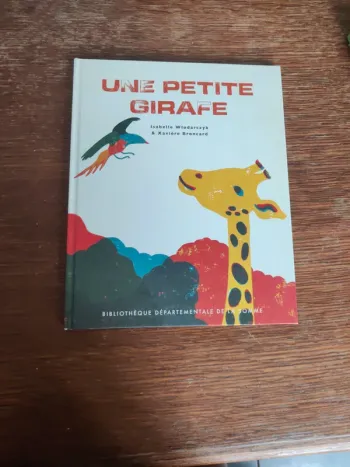 Une petite girafe