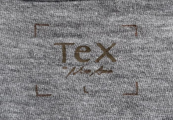 T-shirt femme gris manches longues, taille 38 - photo numéro 3