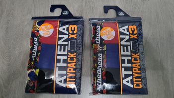 Lot de 6 Boxers ATHENA 16 Ans.