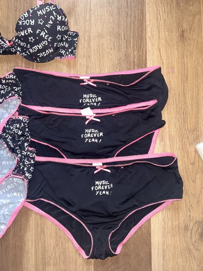 Lot de sous vêtements adolescente - photo numéro 2