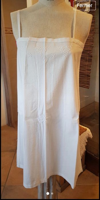 Chemise de nuit ancienne vintage