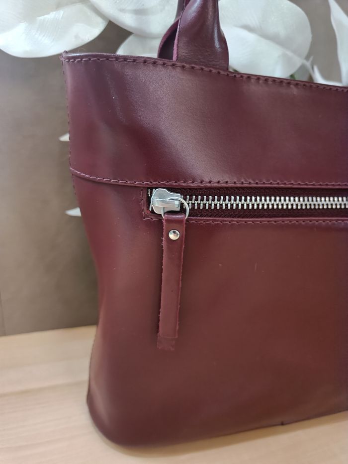 Sac en cuir -Patrick Blanc- - photo numéro 5