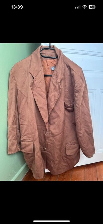 Veste Blazer Oversize taille 48 Woolmark