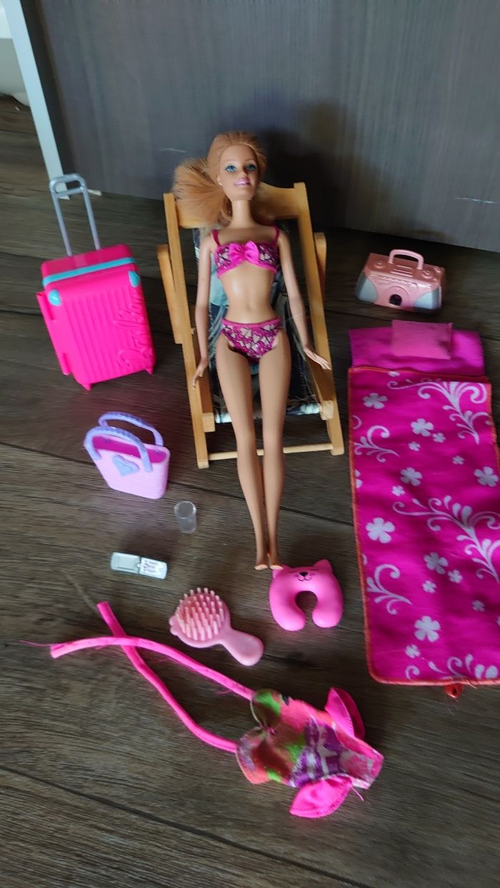 Accessoires barbie plage - photo numéro 5