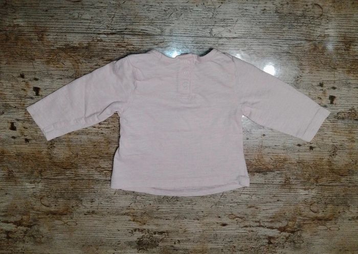 Joli t-shirt manches longues chatons fille 3 mois TAO - photo numéro 3