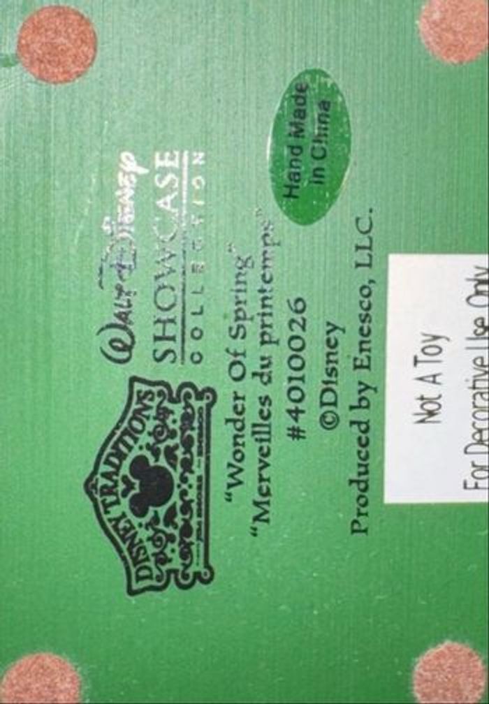 Figurine bambi, merveilles de printemps disney tradition jim shore - photo numéro 2