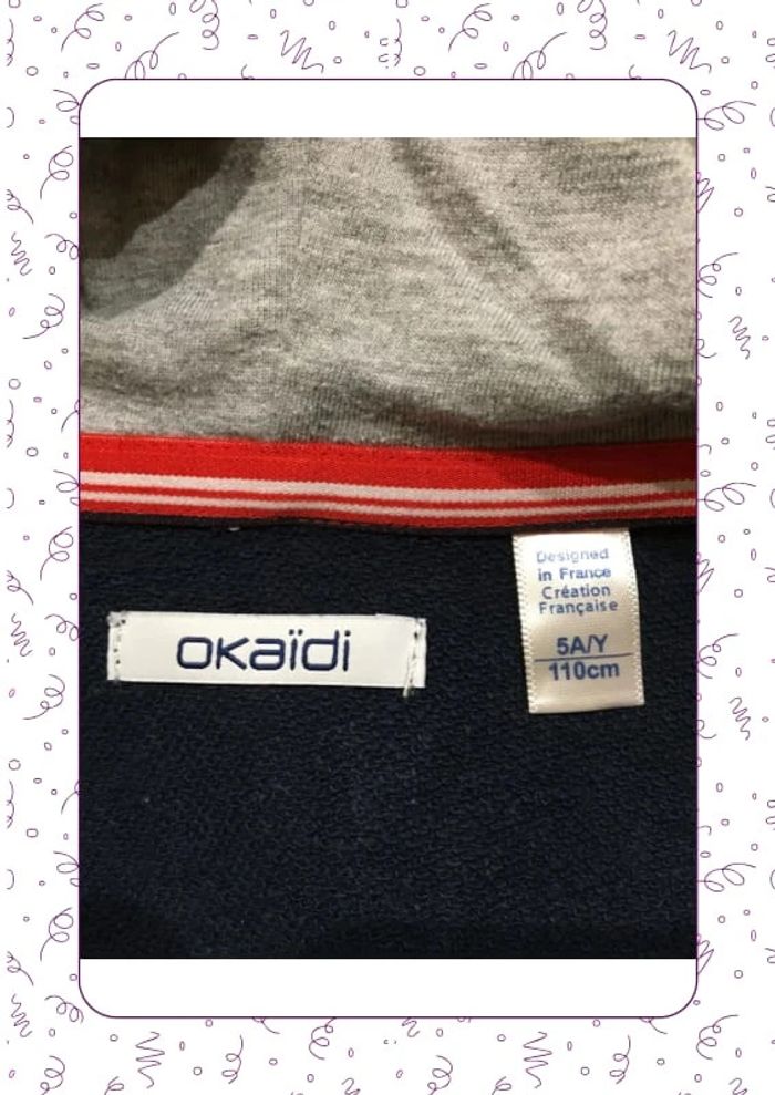 Gilet okaidi marine - photo numéro 3
