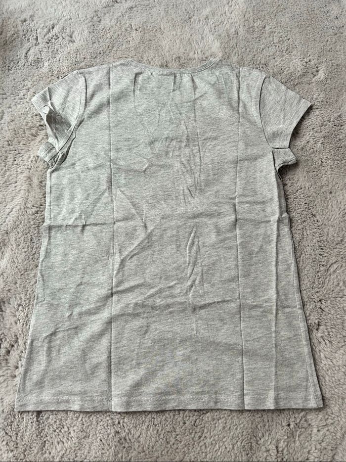 T-shirt gris fille - photo numéro 3