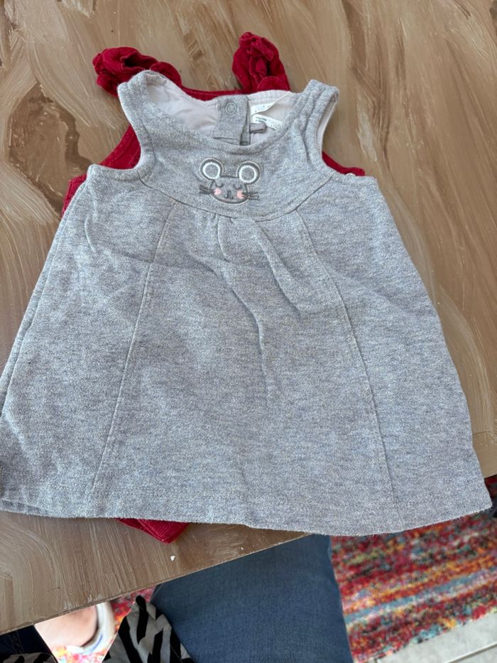 Lot 3 robe + 1 combinaison  3 mois - photo numéro 3