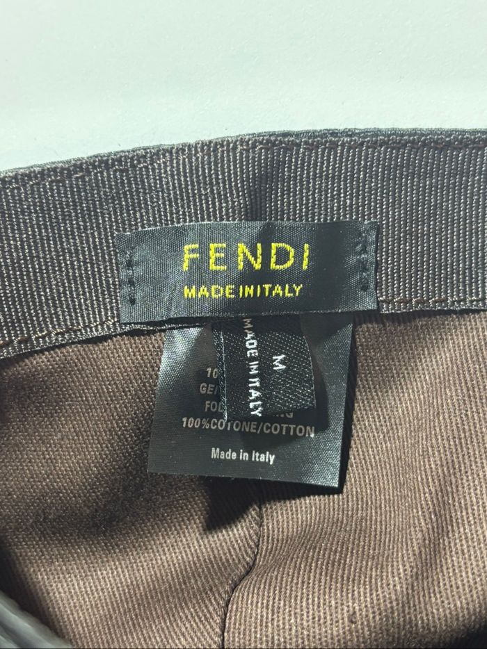 casquette fendi noir - photo numéro 6