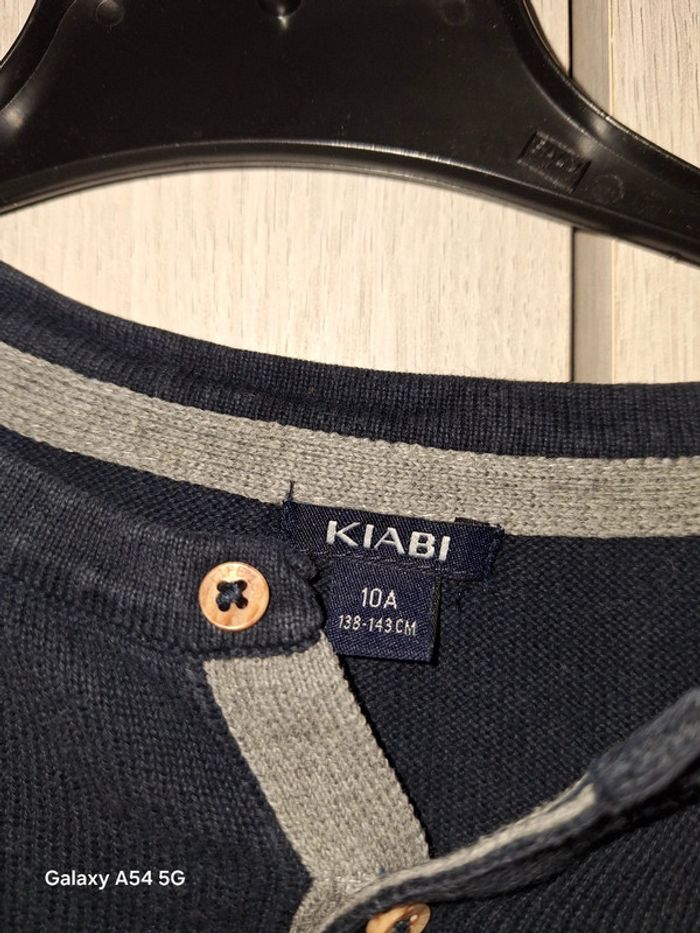 Pull col rond 10 ans 👦 - photo numéro 2