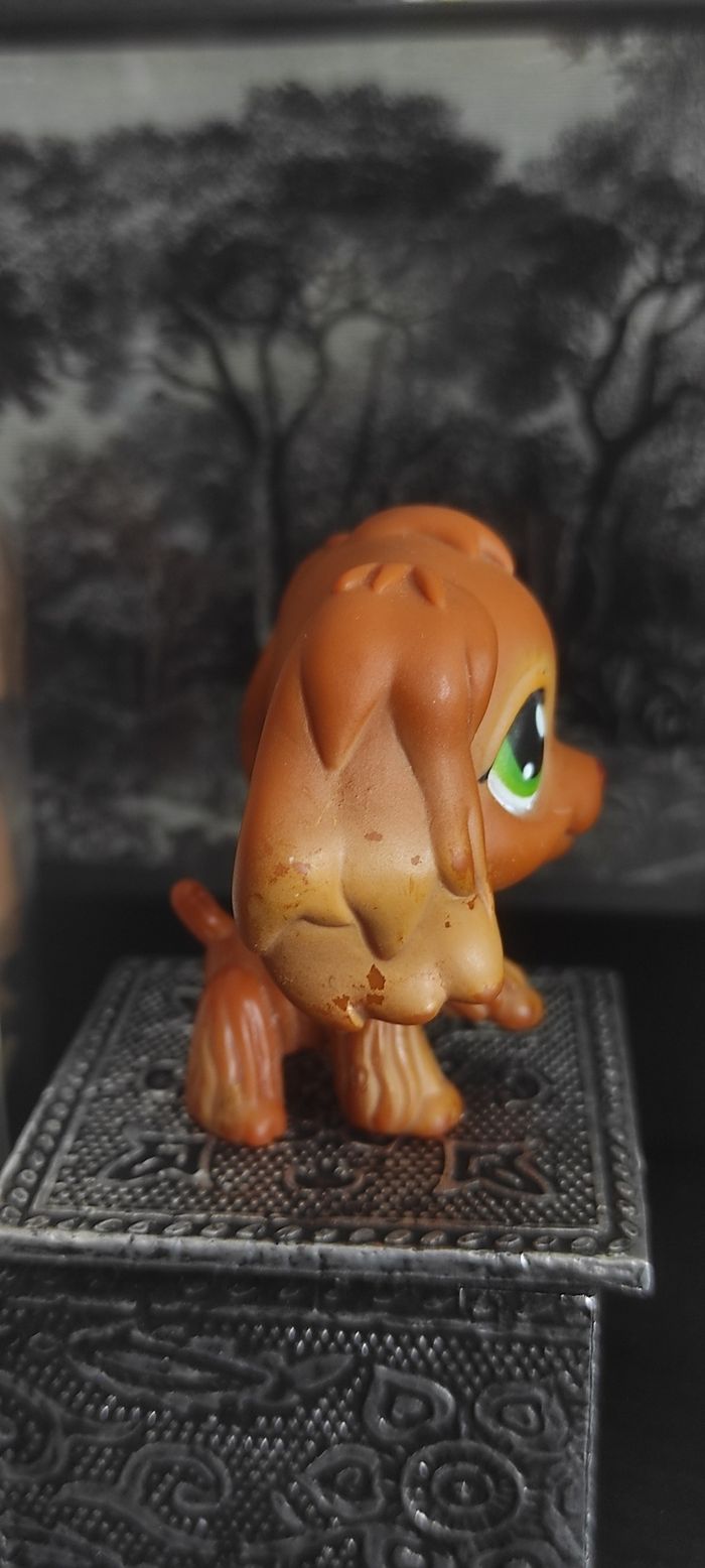 My Littlest Petshop Pet Shop LPS Authentic Authentique Dog Spaniel 252 Epagneul - photo numéro 7