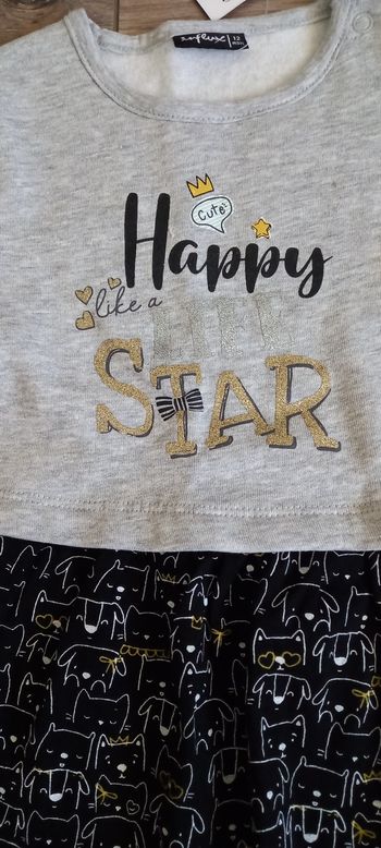 Robe  12 Mois  NEUF avec Étiquette