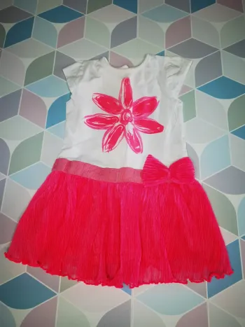 D3396 - robe fille 6 mois