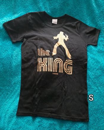 T shirt mixte Elvis Presley The King taille S