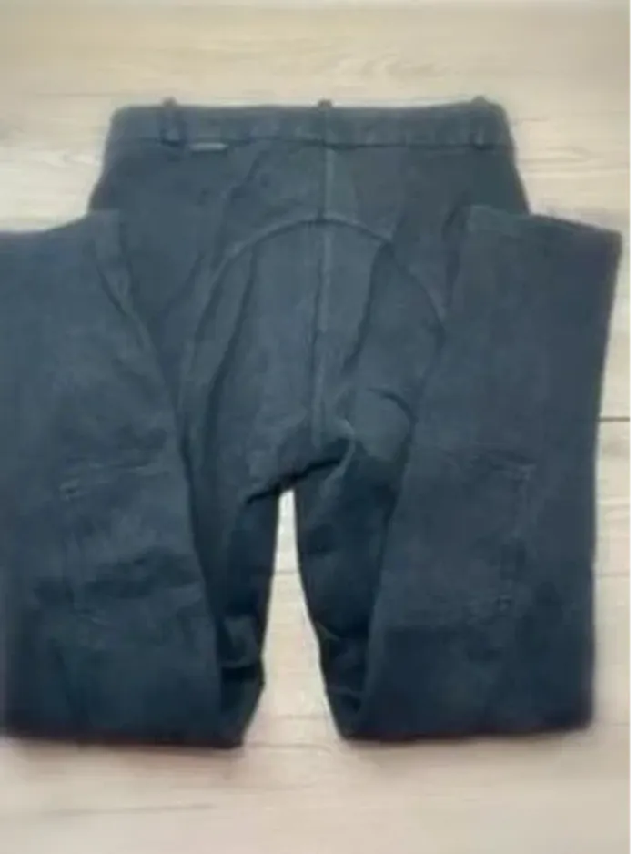 Pantalon d’Équitation  Fouganza Taille  38 / M,  Noir,  Très  Bon État - photo numéro 4