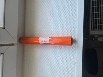 film adhesif permanent orange foncé pour machine de découpe