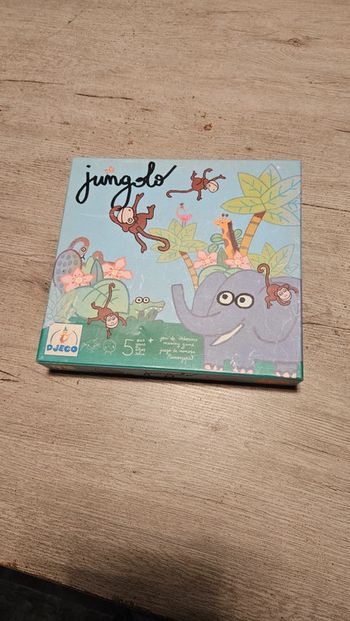 Jeu de sociéte Jungolo, à partir de 5 ans, de 2 à 4 joueurs, complet